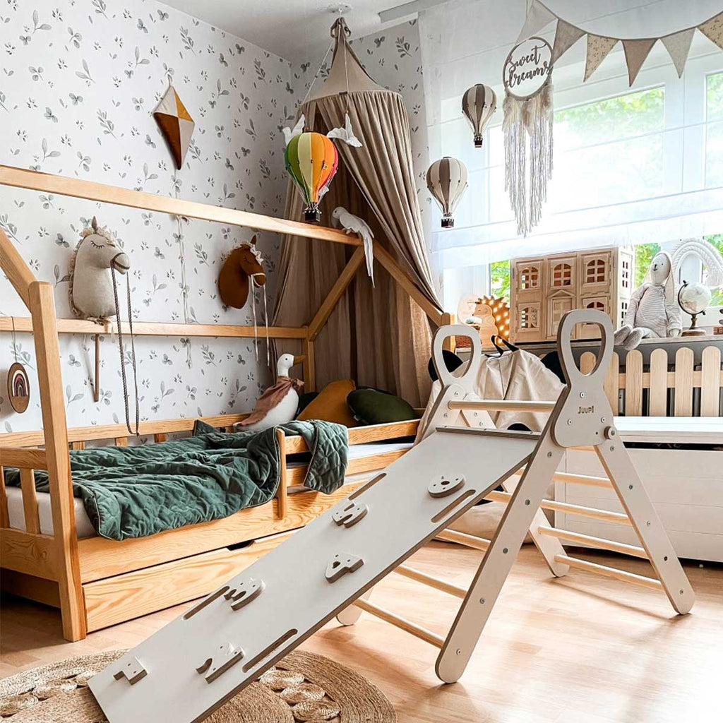 Behang kinderkamer – mini blaadjes – afbeelding 9