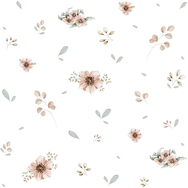 Behang Mini Bloemetjes