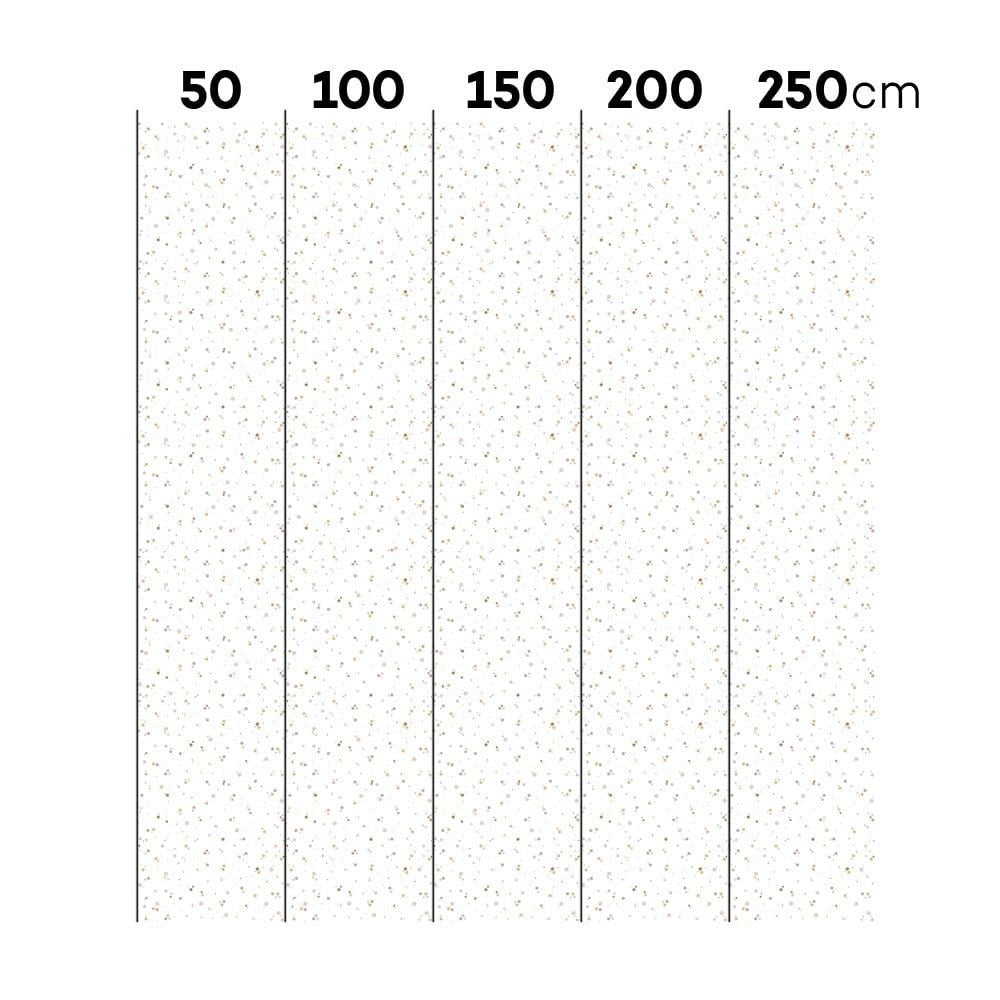 Behang kinderkamer – mini stippen kaneel en poederroze – afbeelding 5