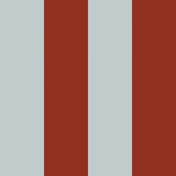 Behang Strepen Blauw en Rood