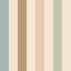 Behang kinderkamer – strepen neutraal beige – afbeelding 2