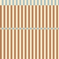 Behang kinderkamer – strepen Nostalgia bruin blauw – afbeelding 2