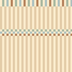 Behang kinderkamer – strepen Nostalgia vintage kleuren – afbeelding 2