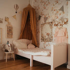 Behang kinderkamer – vintage bloemen pastel – afbeelding 8