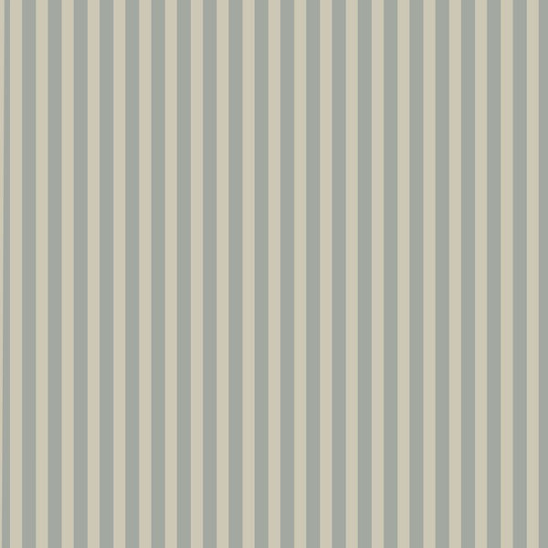 Behang Vintage Strepen Beige en Blauw