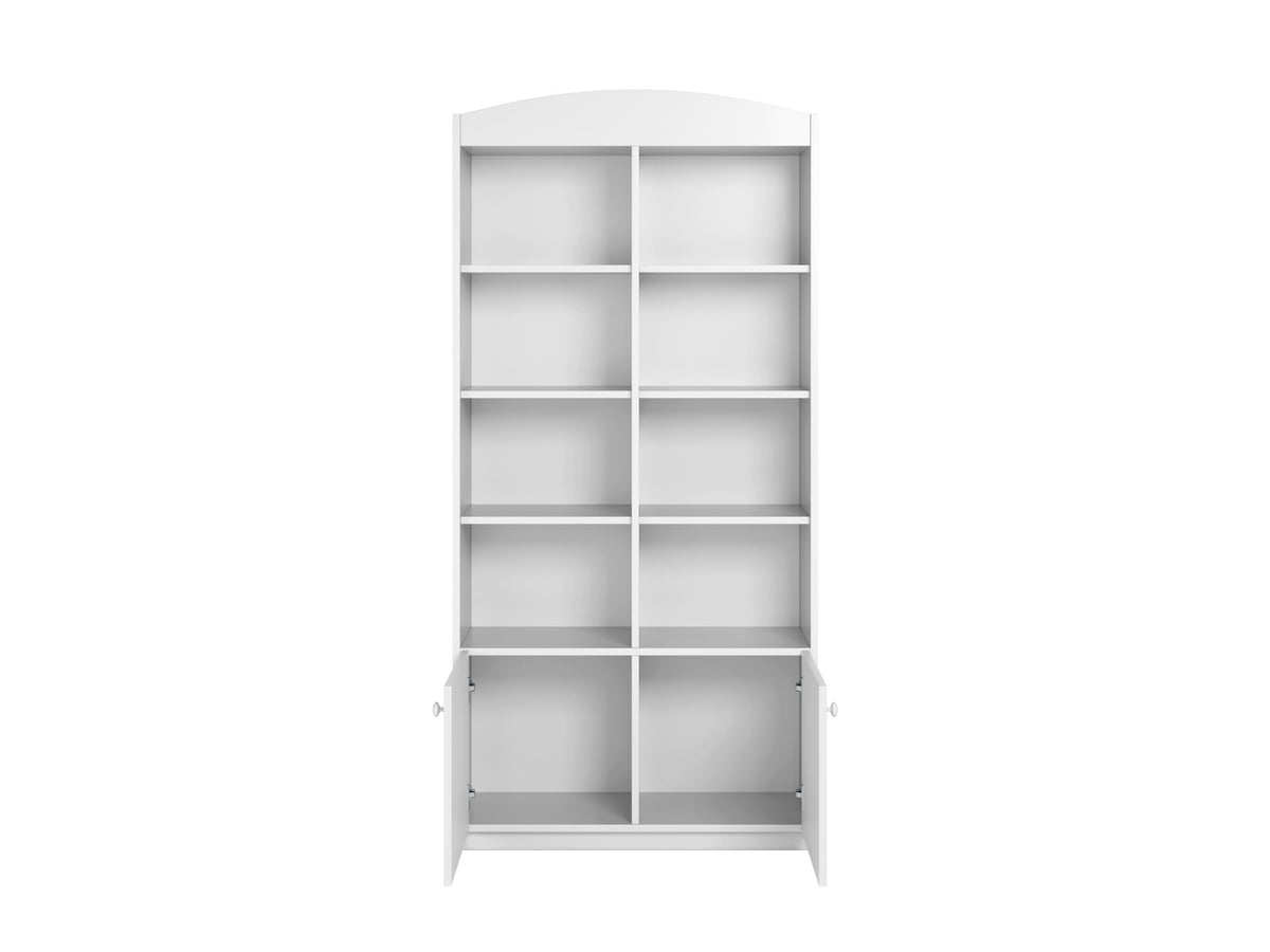 Boekenkast kinderkamer Babydreams dubbel – open en dichte vakken – afbeelding 3