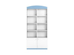 Boekenkast kinderkamer Babydreams dubbel – open en dichte vakken – afbeelding 8