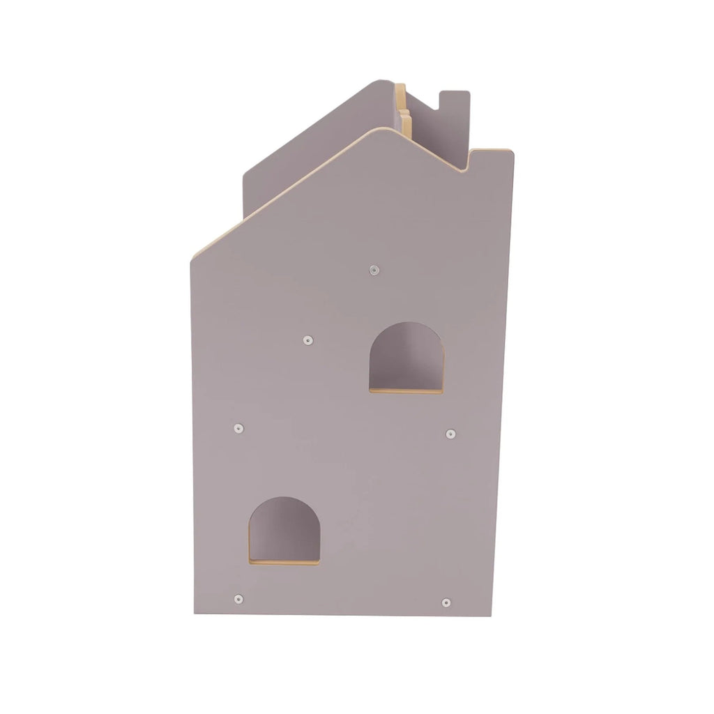 Boekenkast kinderkamer huisje Montessori grijs – afbeelding 3