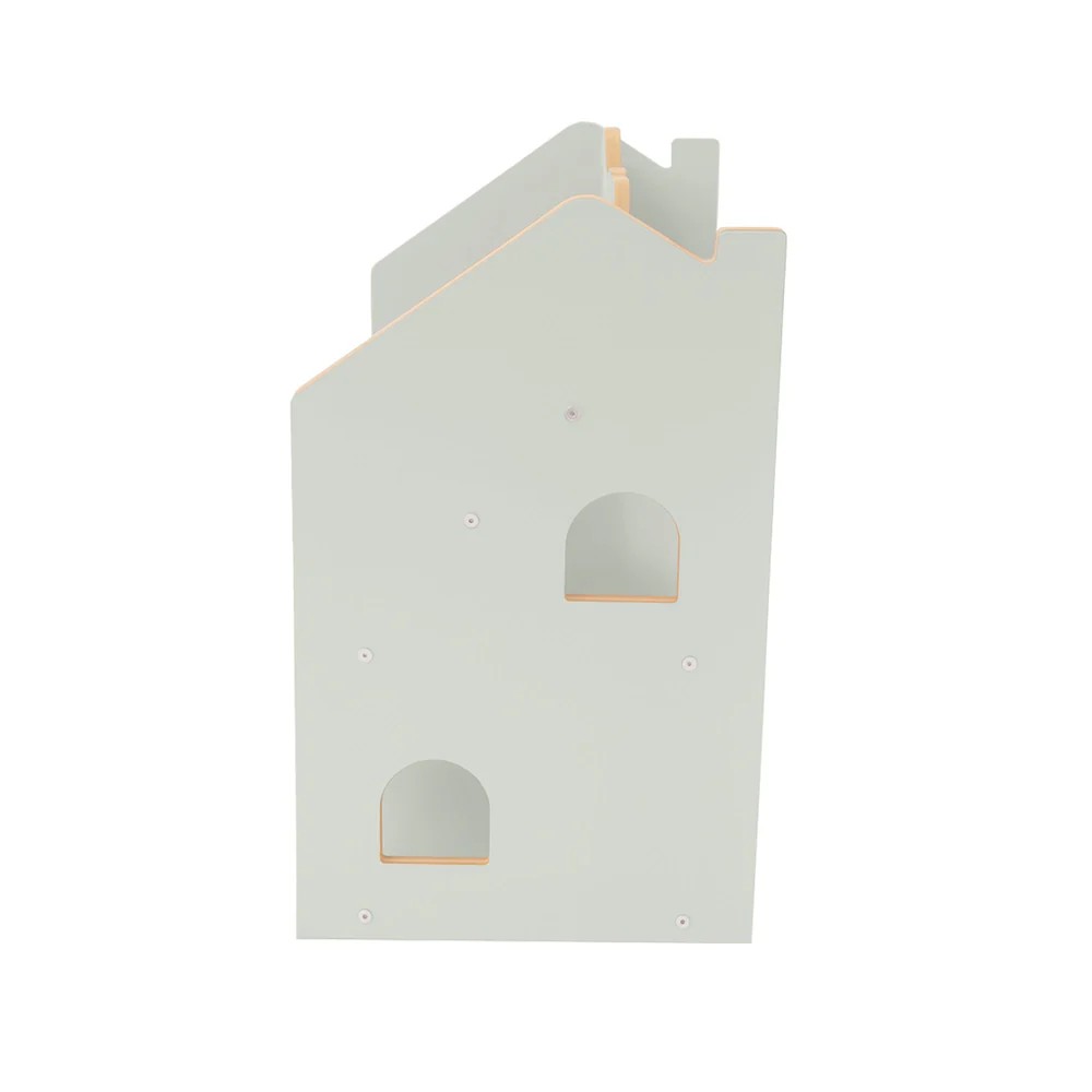 Boekenkast kinderkamer huisje Montessori mint – afbeelding 3