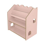 Boekenkast kinderkamer huisje Montessori roze – afbeelding 2