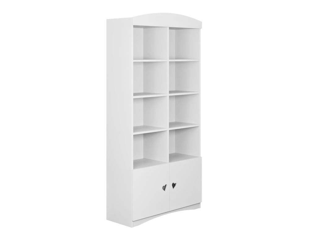 Boekenkast kinderkamer Julia dubbel wit – afbeelding 3