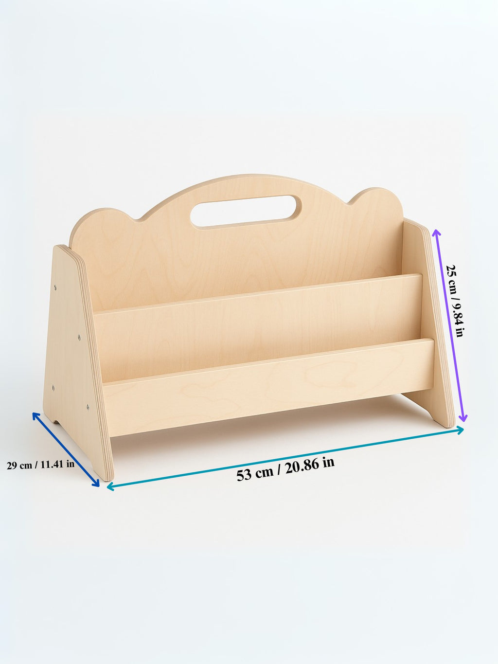 Boekenrek Dubbelzijdig Montessori – afbeelding 8
