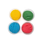 Boetseerklei biologisch 4 x 120 g – geel, groen, rood en blauw – afbeelding 6