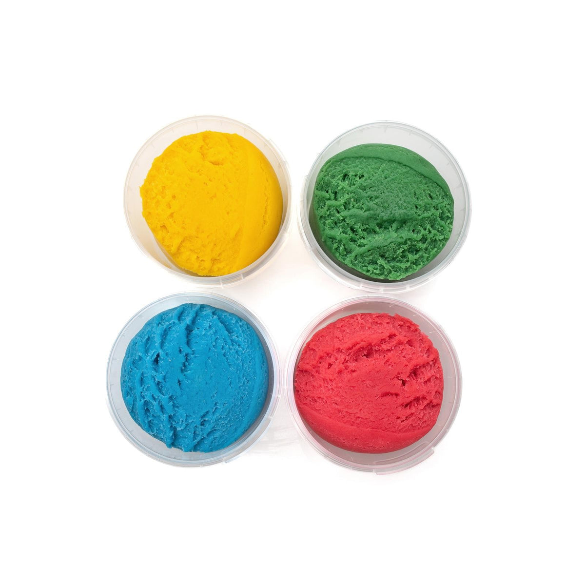 Boetseerklei biologisch 4 x 120 g – geel, groen, rood en blauw – afbeelding 6