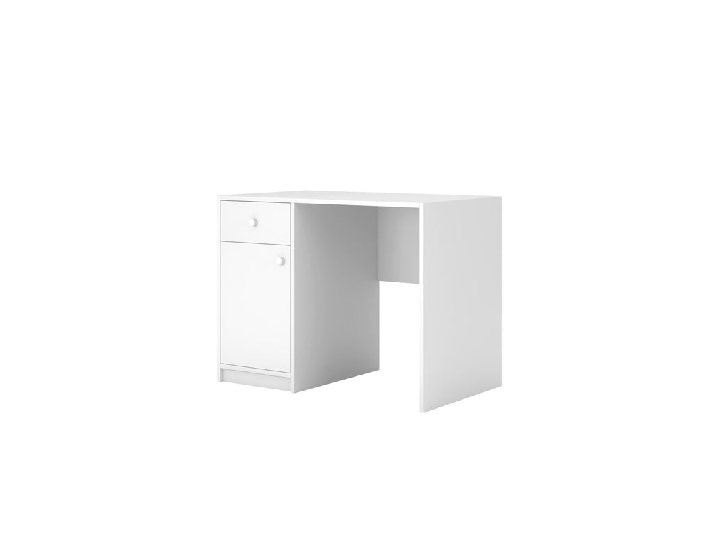 Bureau kinderkamer Babydreams wit met lade en kast – afbeelding 7
