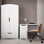 Bureau kinderkamer Classic wit met drie lades – afbeelding 6