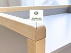 Bureau kinderkamer STOLLY – in hoogte verstelbaar kinderbureau – afbeelding 10