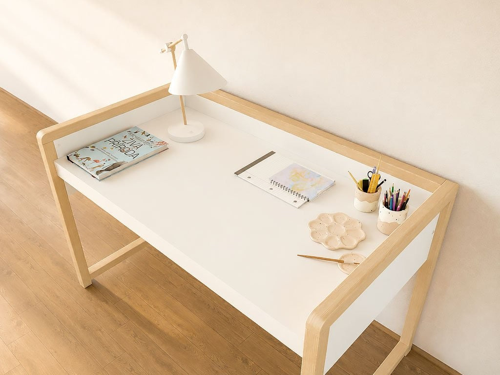 Bureau kinderkamer STOLLY – in hoogte verstelbaar kinderbureau – afbeelding 3