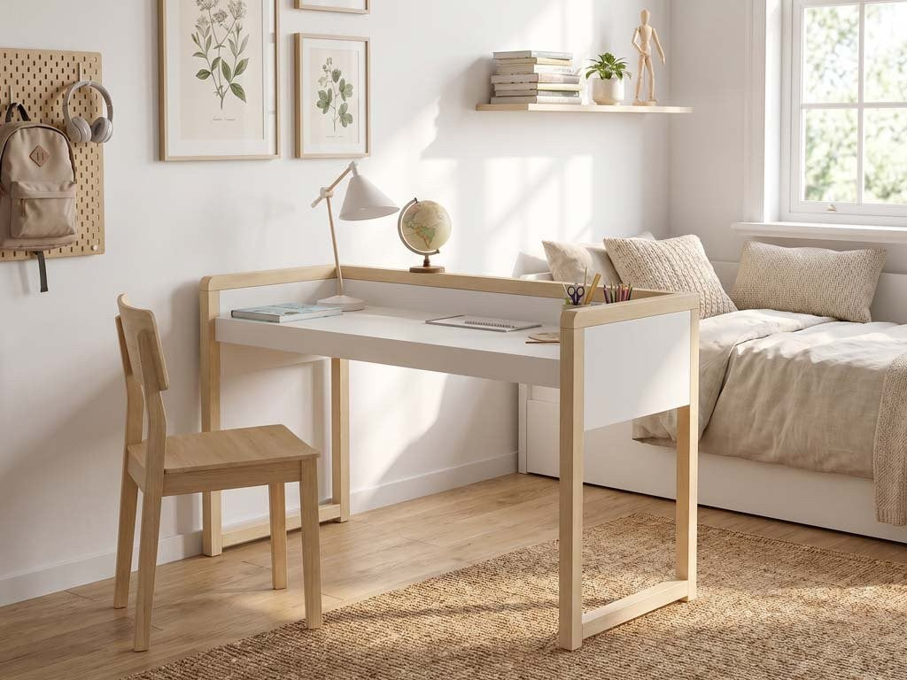 Bureau kinderkamer STOLLY – in hoogte verstelbaar kinderbureau – afbeelding 4