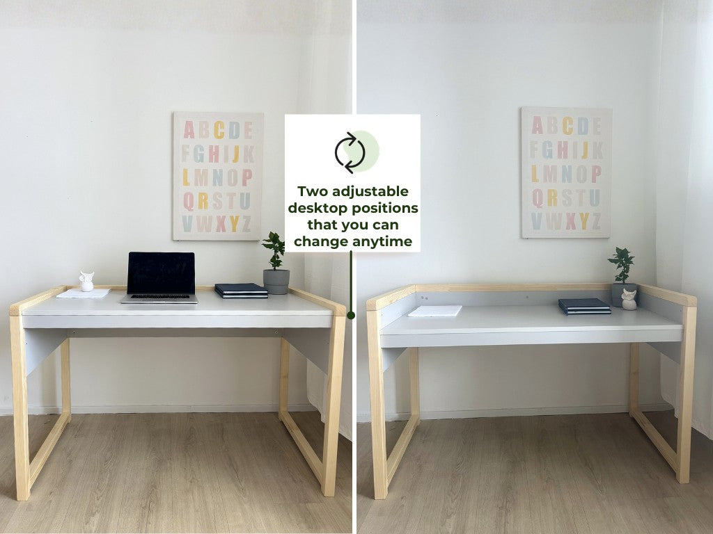 Bureau kinderkamer STOLLY – in hoogte verstelbaar kinderbureau – afbeelding 8