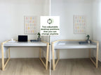 Bureau kinderkamer STOLLY – in hoogte verstelbaar kinderbureau – afbeelding 8