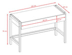 Bureau kinderkamer Victor met eiken poten en lade – afbeelding 5