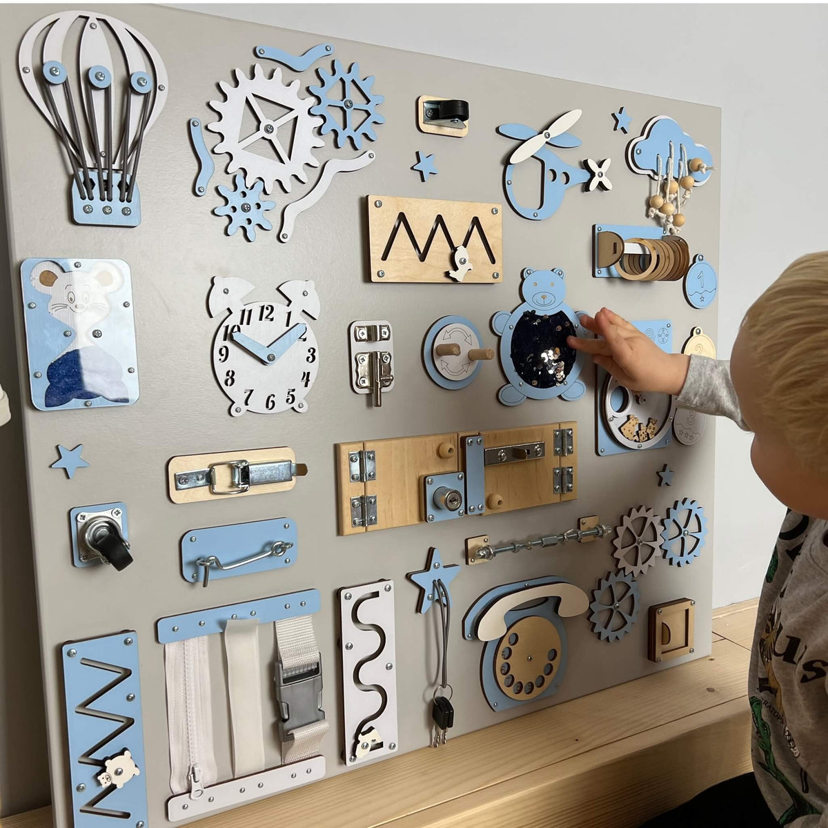 Busy Board Wand 60x70 – afbeelding 2