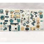 Busy Board Tweedelig 60x80 en 60x39