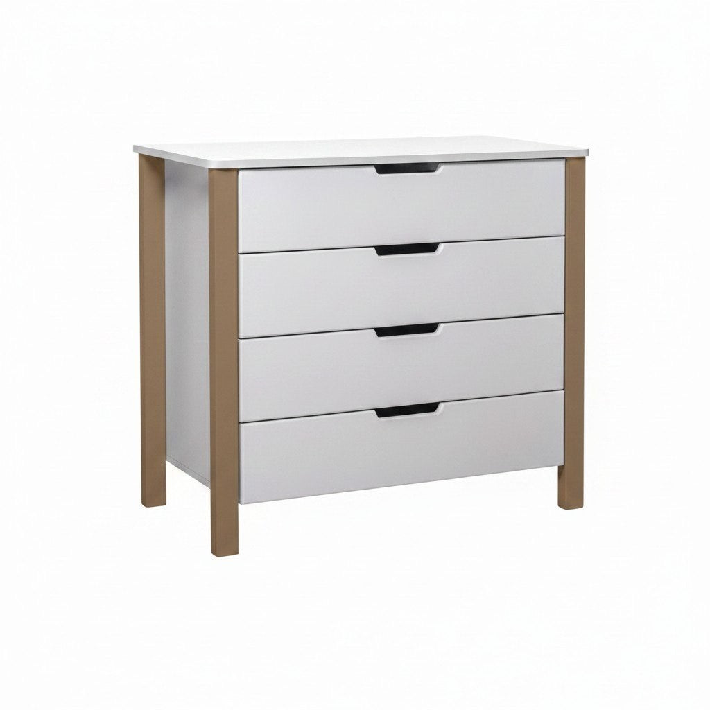 Commode Elin Cappuccino Wit – afbeelding 2