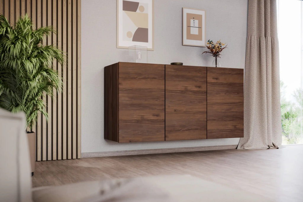 Dressoir Dallas notenhout – afbeelding 2