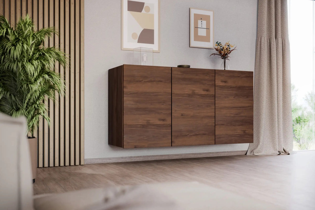 Dressoir Dallas notenhout – afbeelding 2