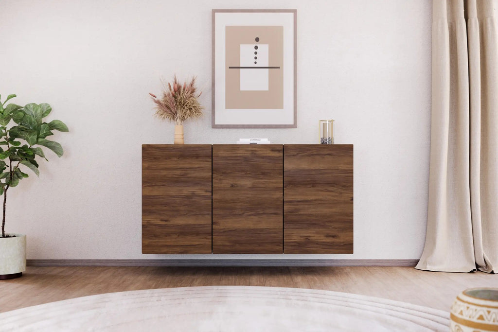 Dressoir Dallas notenhout – afbeelding 5