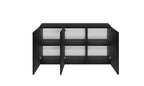 Dressoir Dallas zwart – afbeelding 4