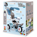 Driewieler met duwstang Baby Balade Plus blauw – afbeelding 7