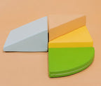 Zachte foam blokken Lumo groen