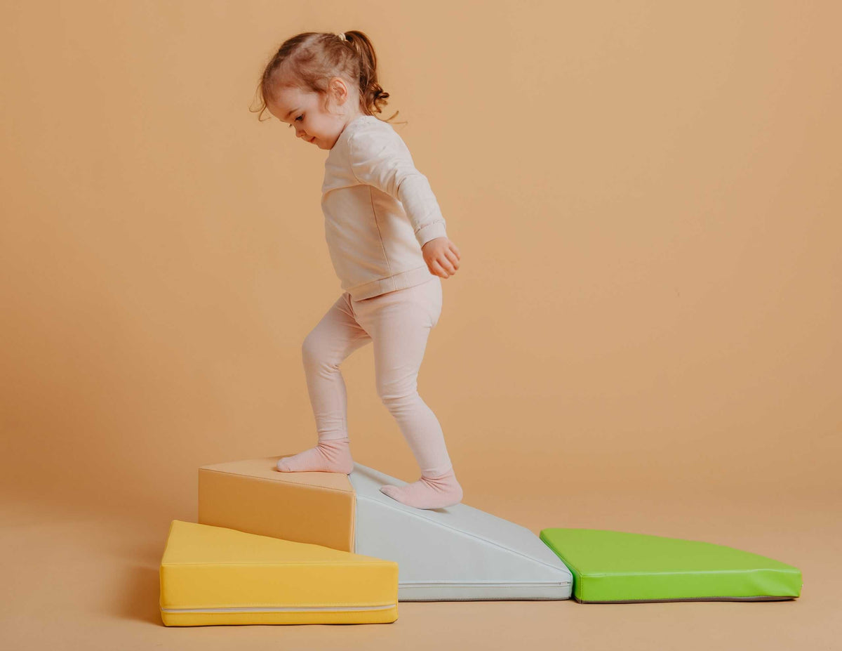 Zachte foam blokken Lumo groen – afbeelding 5