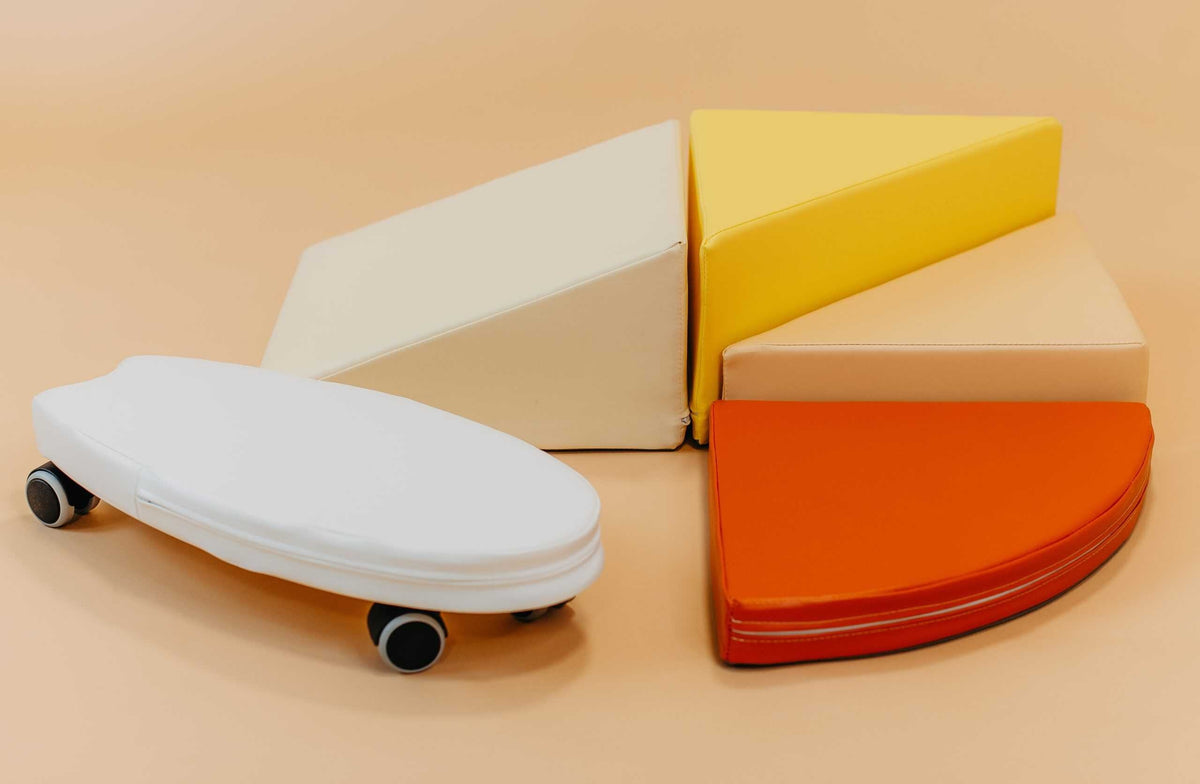 Zachte foam blokken Lumo oranje – afbeelding 2