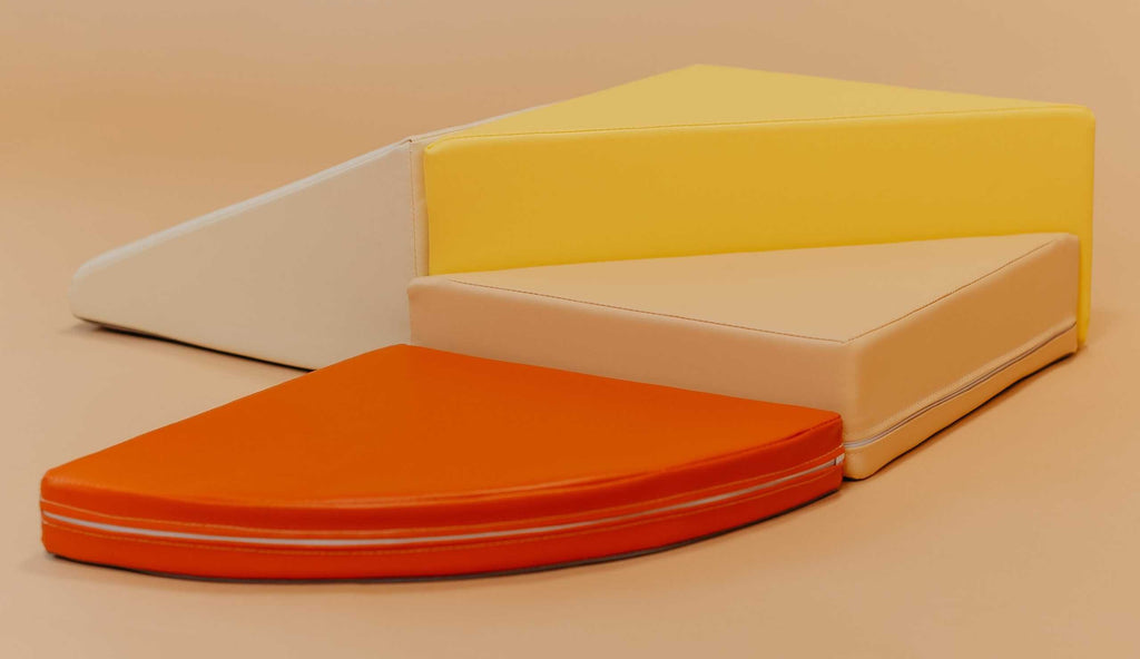 Zachte foam blokken Lumo oranje – afbeelding 3