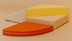 Zachte foam blokken Lumo oranje – afbeelding 3