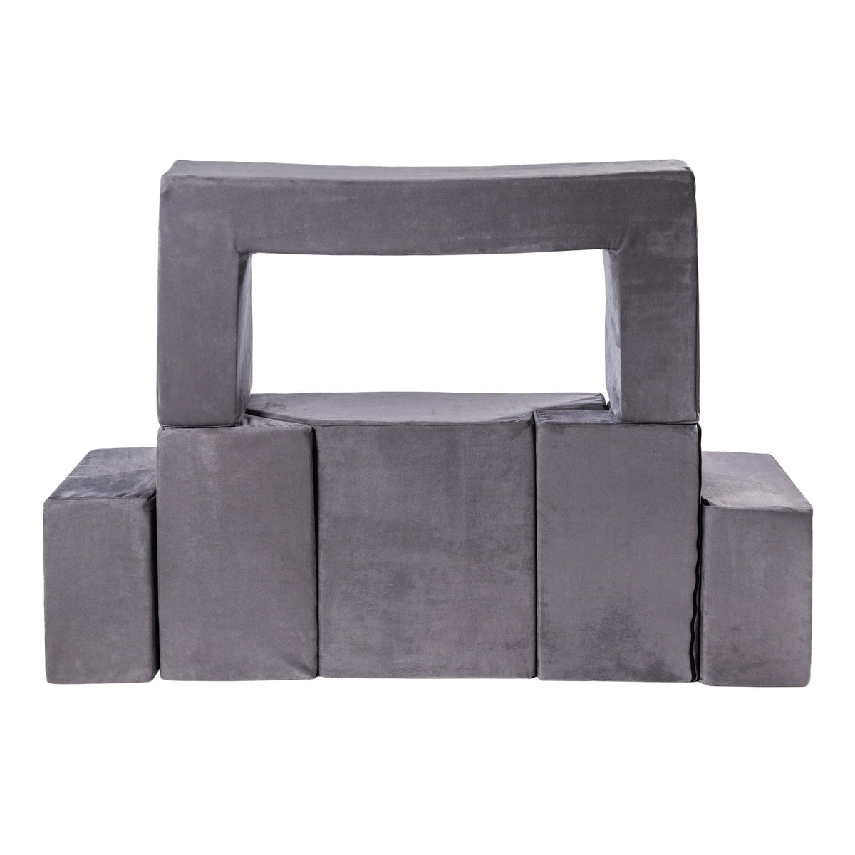 Foam bouwblokken velvet grijs – afbeelding 4