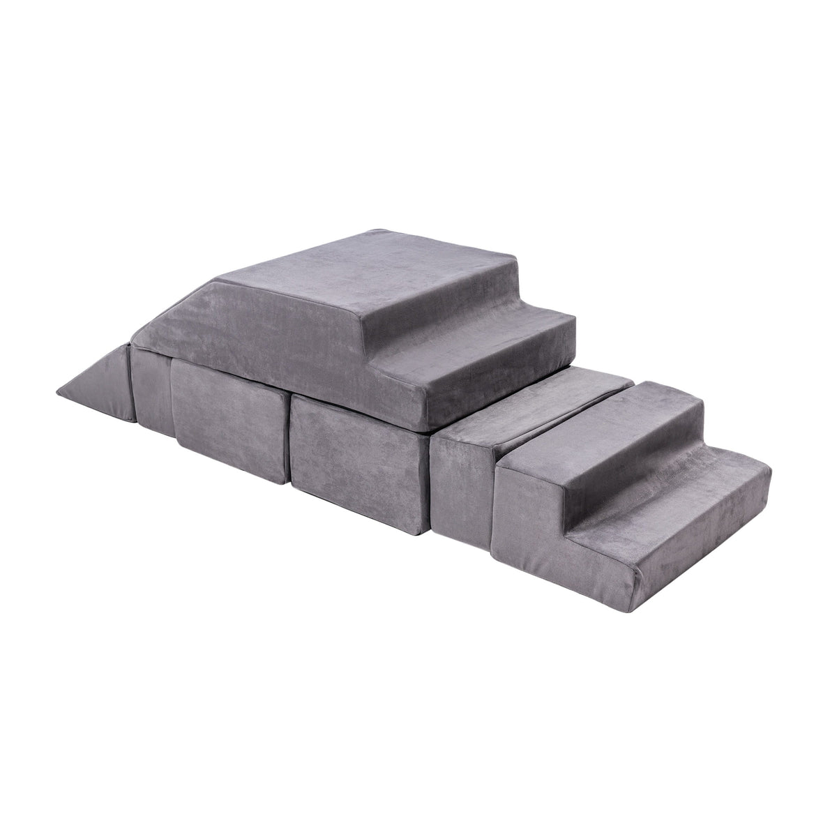 Foam bouwblokken velvet grijs – afbeelding 5