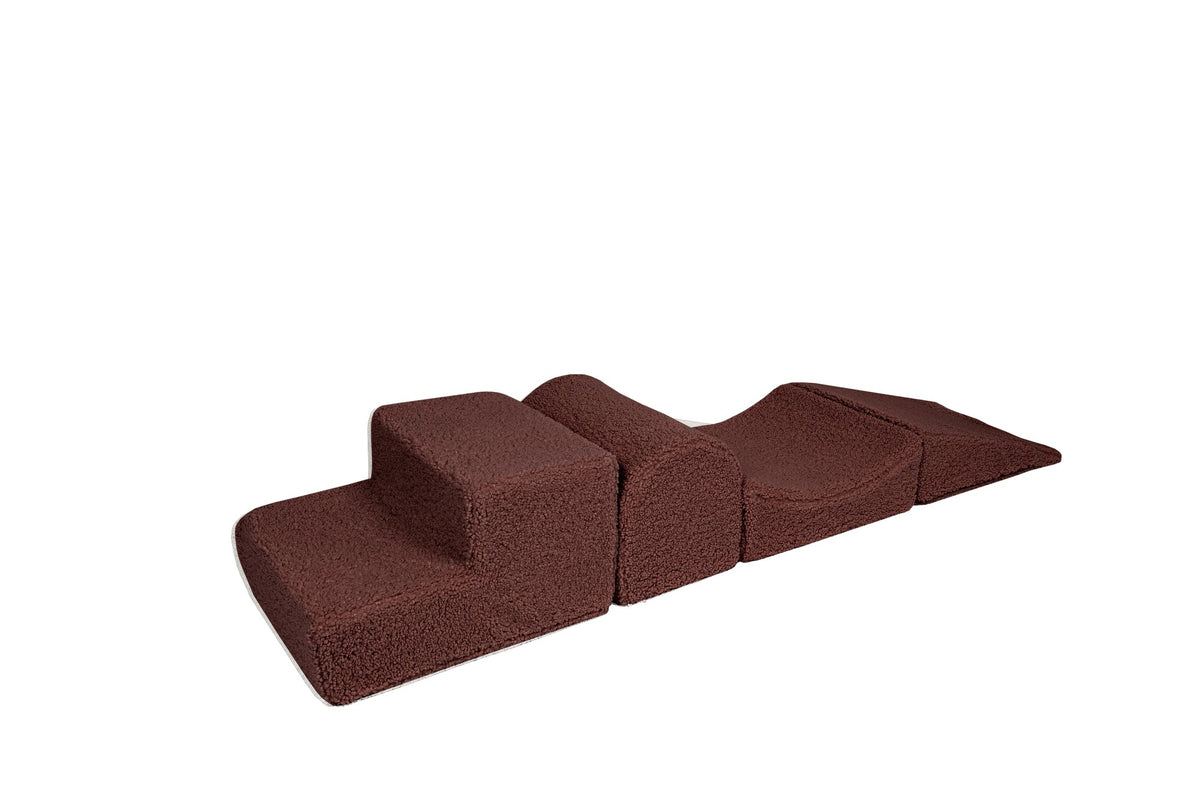 Foam vormenset Bearly ribstof bruin