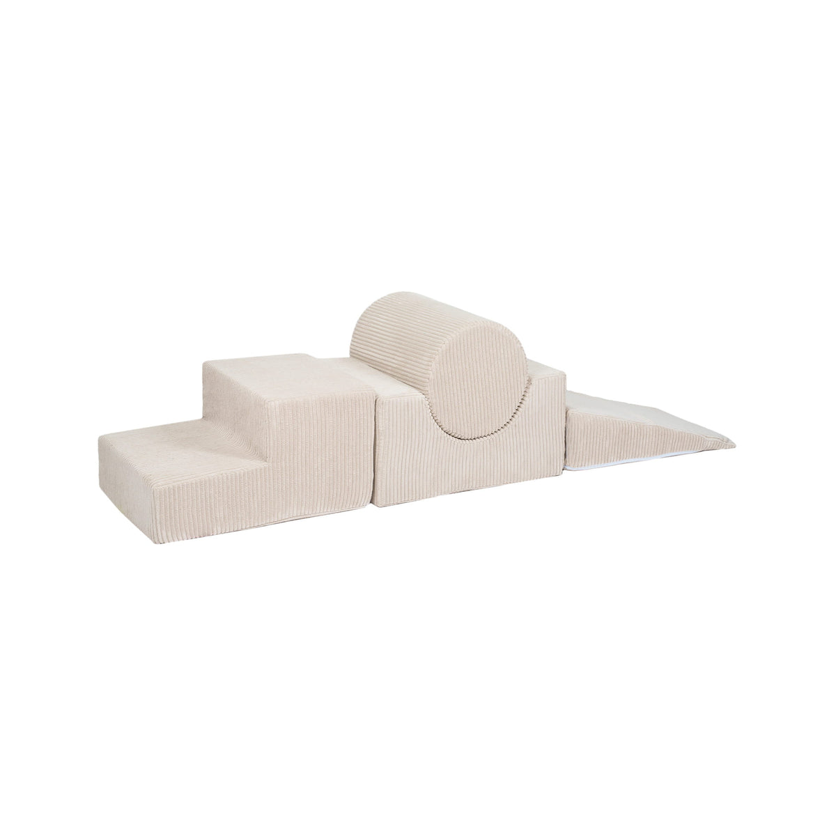 Foam vormenset ribstof ecru
