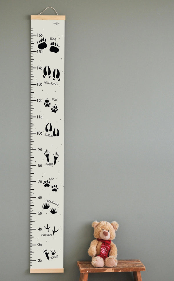 Groeimeter Dierensporen
