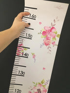 Groeimeter kinderkamer van papier – prinses – afbeelding 3