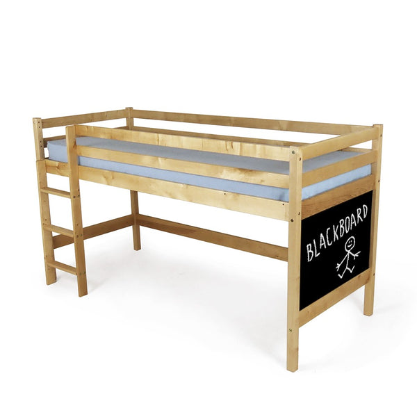 Halfhoogslaper Berkenhout met Krijtbord