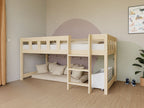 Halfhoogslaper Plotty 90x200 naturel
