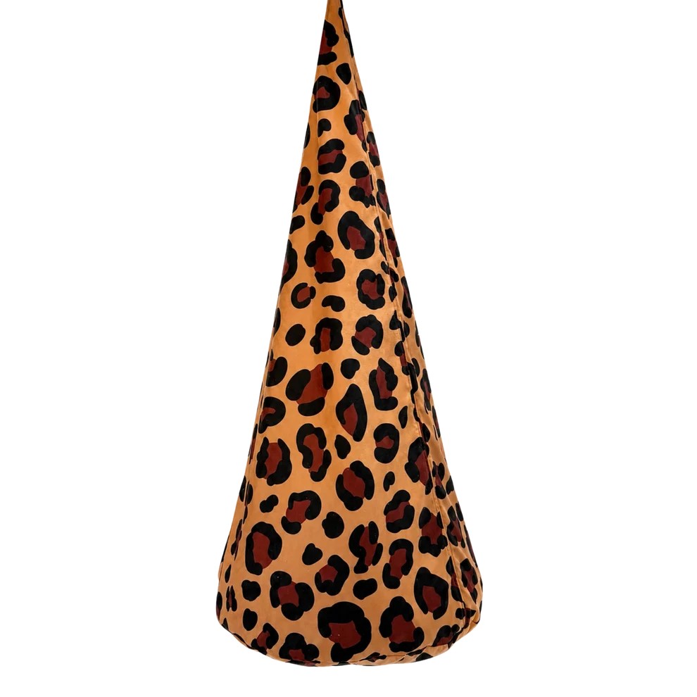 Hangstoel kind XXL – cocon schommel luipaard – afbeelding 3