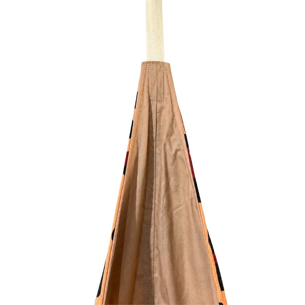 Hangstoel kind XXL – cocon schommel luipaard – afbeelding 4