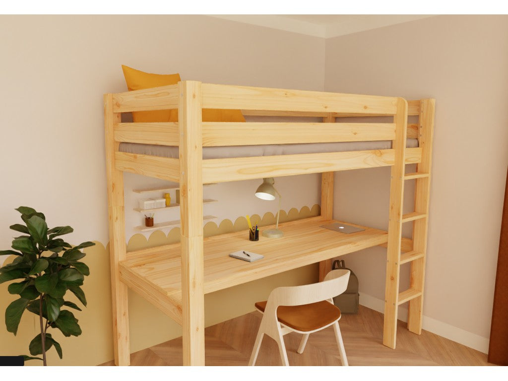 Hoogslaper MAKALU met bureau 90x200 cm – afbeelding 4